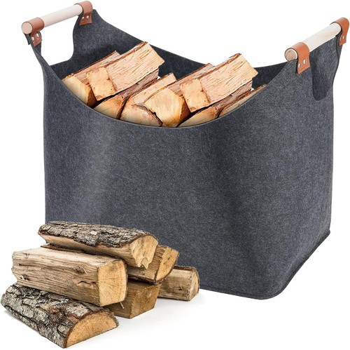 53l log basket fire - basket, wood