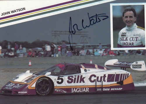 Signed john watson silkcut - signed,