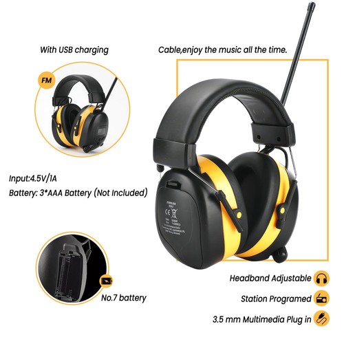 Bluetooth ear defenders noise - bluetooth,