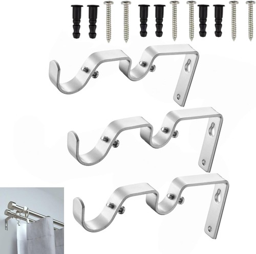 Double curtain brackets - curtain,