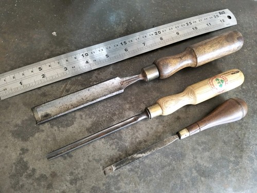 Vintage carving chisels - vintage,
