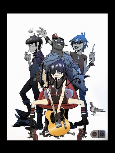 Jamie hewlett gorillaz - -,