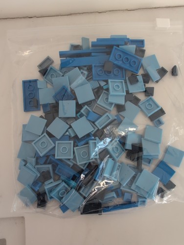 Lego blue tiles - lego, bundle
