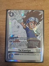 Digimon World Convergence: Tai Kamiya (BT21-102) Secret Rare NM