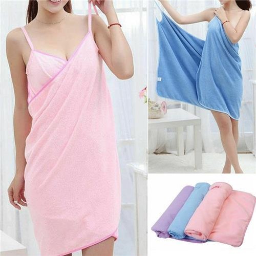 Wrap around microfibre towel - wrap,