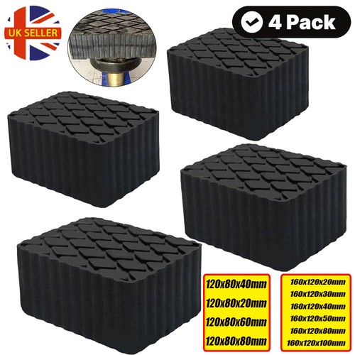 Jacking beam rubber support - beam,