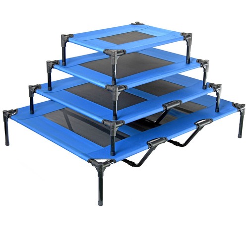 Elevated dog bed pet - elevated,