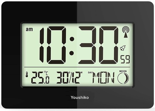 Radio control wall clock - control,
