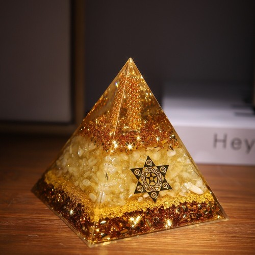10cm citrine orgonite - citrine,