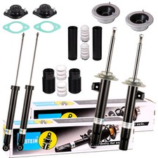 4x Bilstein B4 Shock Absorbers + Febi Bearings Fits BMW 3 Series E46