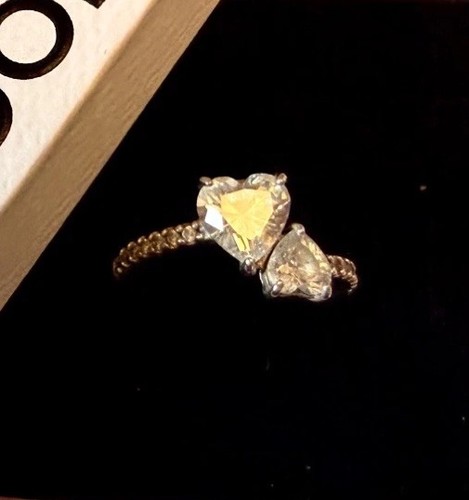 Genuine pandora double heart - double,