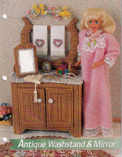 Fashion doll plastic canvas - fashion,