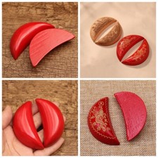 1pair Divination Buddhist Holy Cup Supplies Chinese Yin Yang Divination Tools