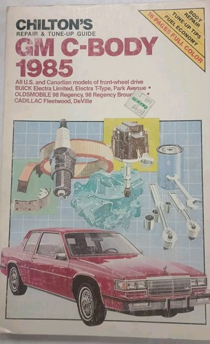 Chilton 1985 body repair - gm, c-body