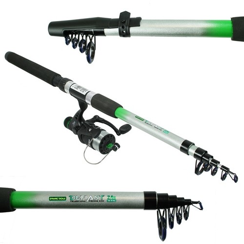 8ft telescopic travel - telescopic, fishing