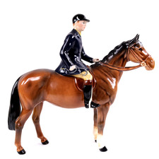 Beswick Huntsman Horse Rider