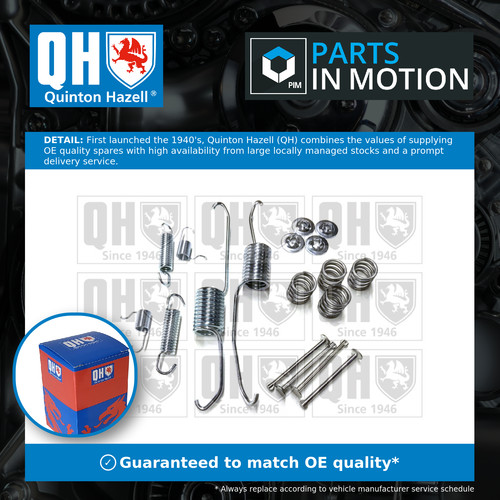 Brake shoe fitting - brake, kit