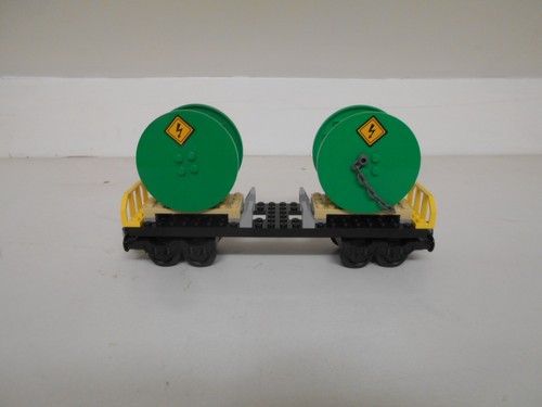 Lego city train cable drum - lego,
