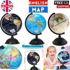 20CM Educational World Globe Desktop Globe Self Assemble For Kids Classroom Home