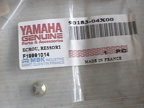 Yamaha spring nut - 2x,