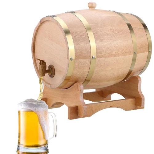 Vintage oak barrel drink - vintage,