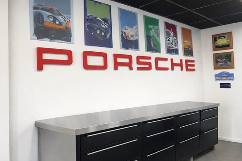 Porsche style wall mounted - porsche,