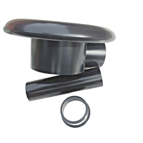 Pond bottom drain includes - bottom,
