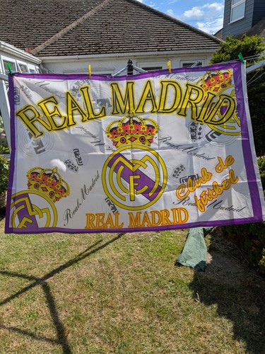 Vintage real madrid flag 98 - vintage, 97/98