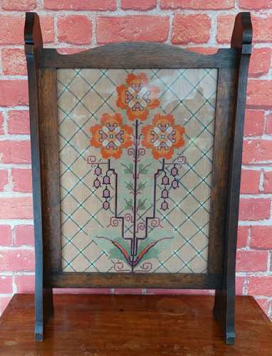 Vintage fire screen guard - vintage,