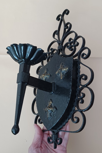 Vintage wrought black - vintage, iron