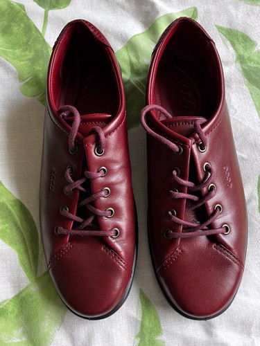 Ecco comfy red - comfy, leather