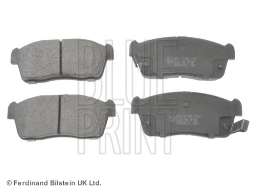 Front brake pad set disc - set,
