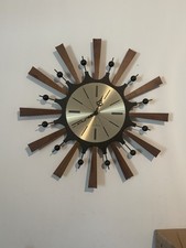 MCM Starburst Clock Seth