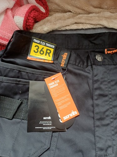 Scruffs trade flex black work - black,