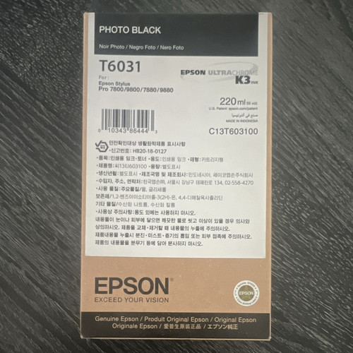 Epson genuine t6031 - epson, t6031/c13t603100