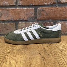 Adidas Athen Green Suede