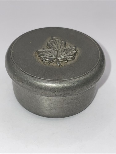 Vintage small canadian pewter - canadian,