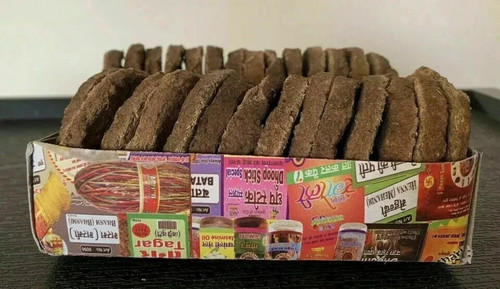 Cow dung cakes camphor - dung,