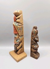 Vintage  Resin Totems Pole