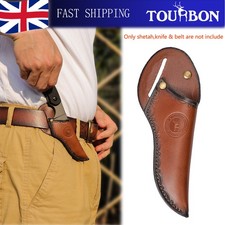 TOURBON Leather Hunting Fixed
