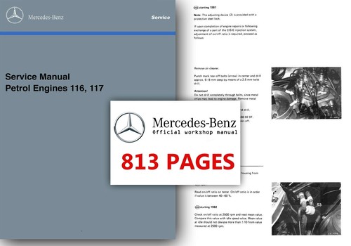 Mercedes m116 m117 service - mercedes,