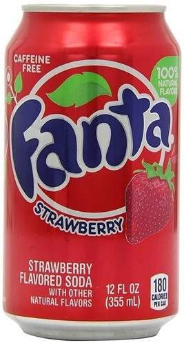 Fanta strawberry 355 pack - fanta,