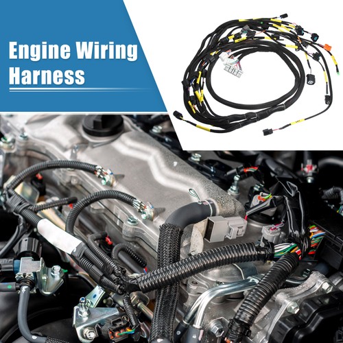 Tucked engine wiring harness - tucked,