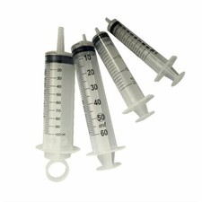 Measuring Syringe Nutrients 100ml 50ml 20ml 10ml Plastic Reusable Gardening 
