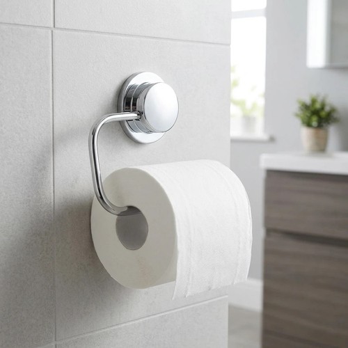 Croydex chrome toilet roll - toilet,