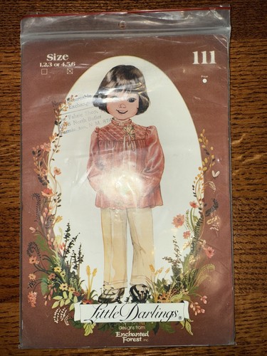 Little darlings sewing pattern - little,