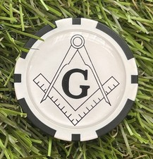 Masonic - Magnetic Clay Poker