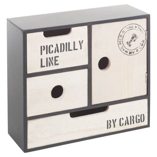 Drawer wooden storage - wooden, box