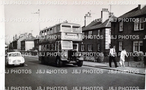 Vintage bus photograph - vintage,