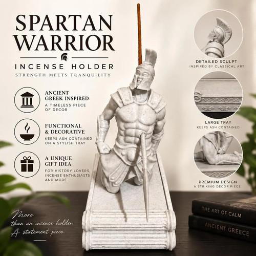 Greek spartan warrior incense - spartan,